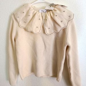 Zara 11/12 girls long sleeve top nwt